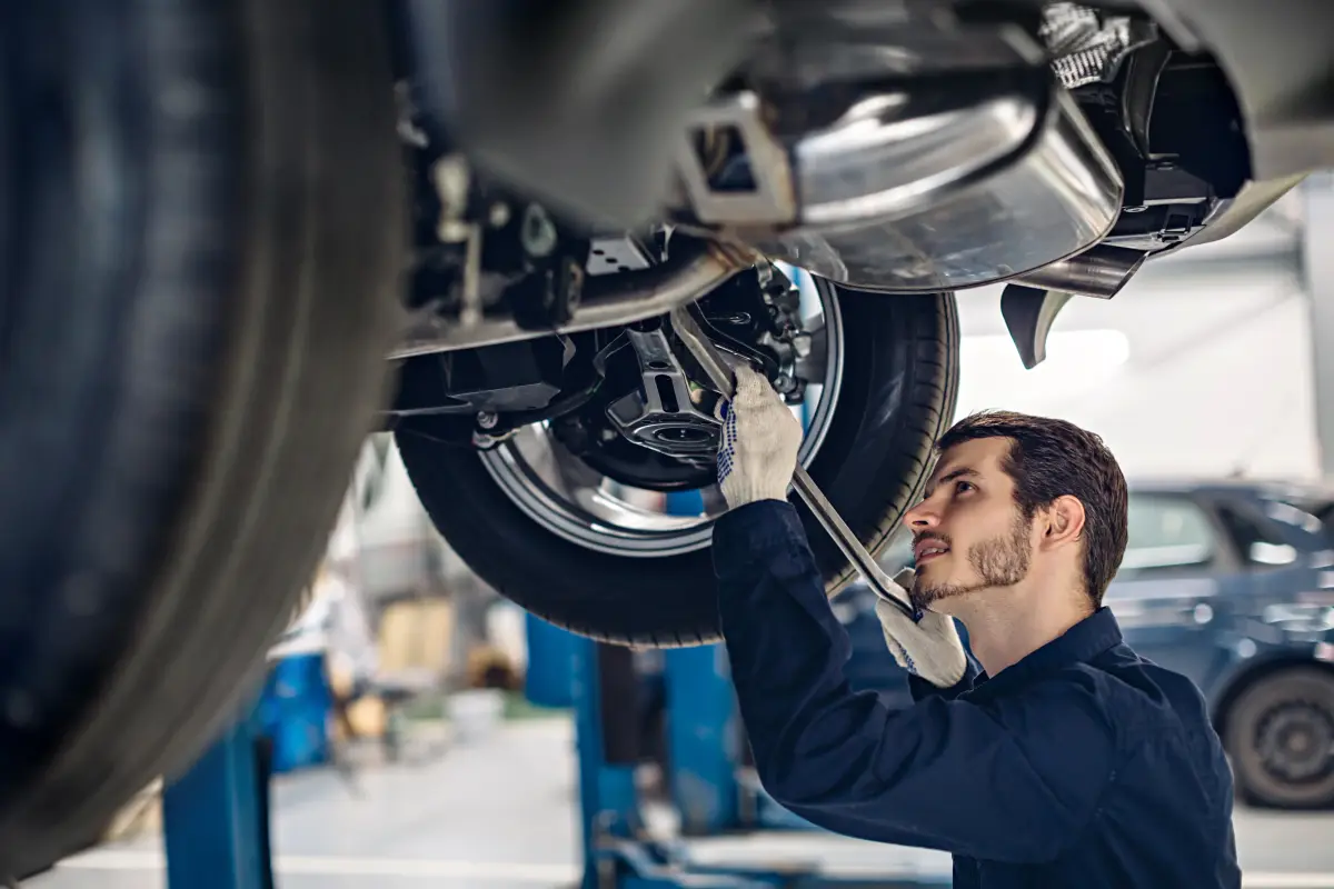 Professional truck suspension and lift kit installation at Auto Clinic Pensacola